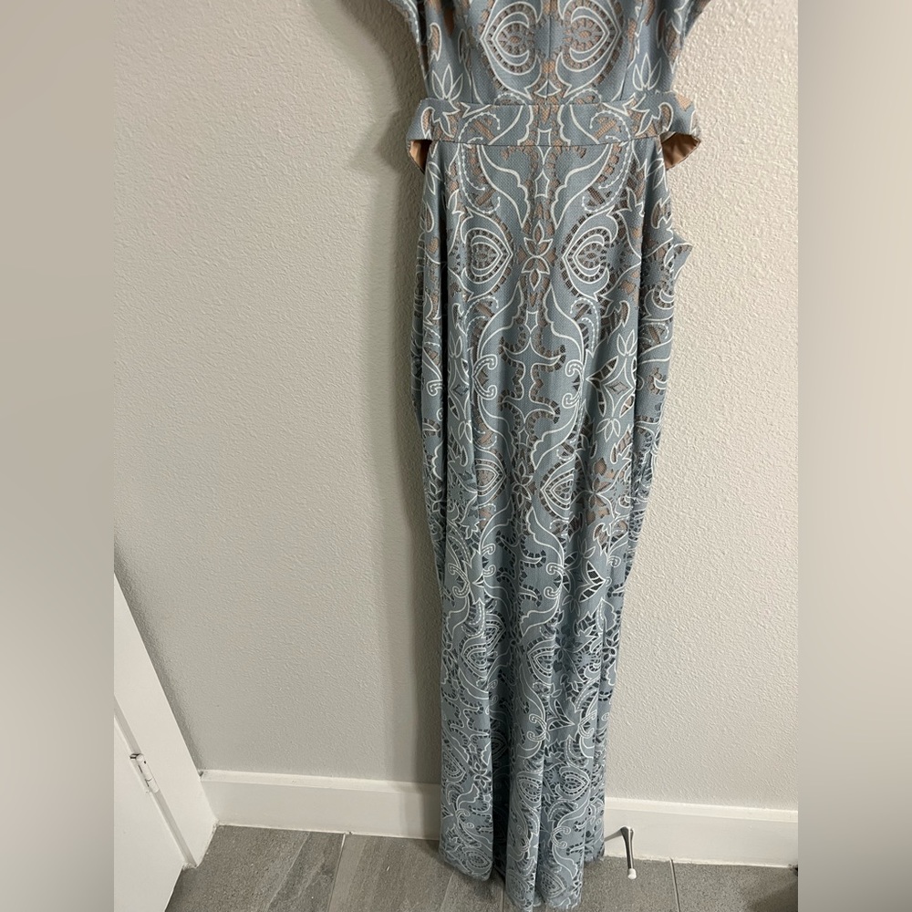 ✨Sultry Long Blue BCBG Dress 💎✨ - Picture 9 of 10